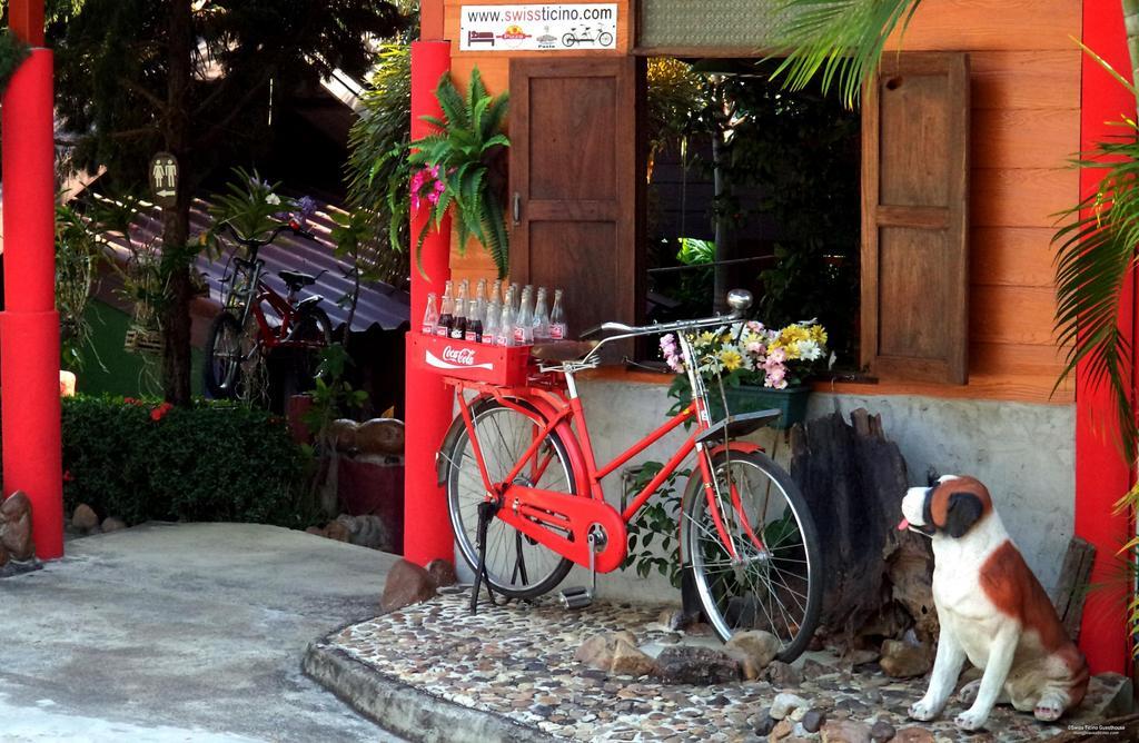 Swiss Ticino Guesthouse & Restaurant แม่วาง ภายนอก รูปภาพ
