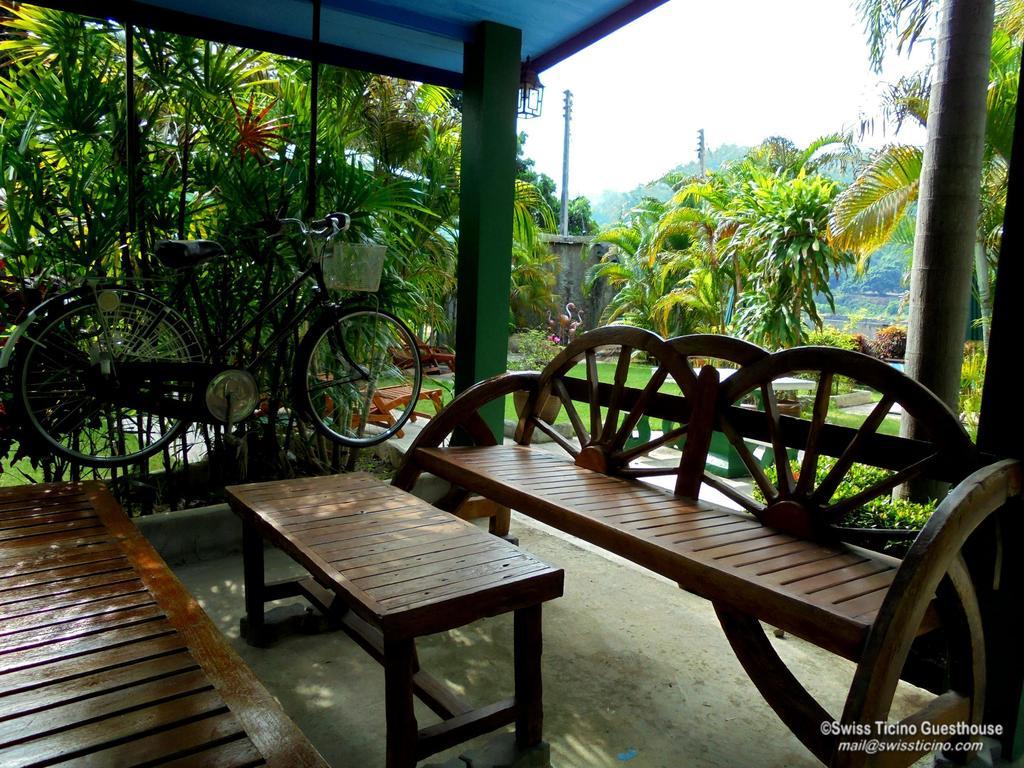 Swiss Ticino Guesthouse & Restaurant แม่วาง ภายนอก รูปภาพ