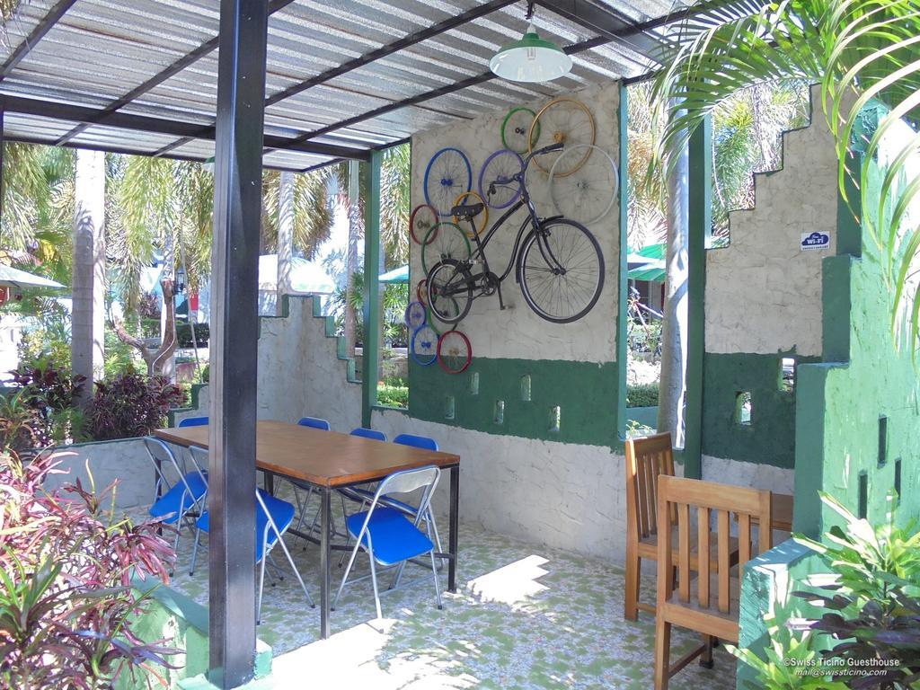 Swiss Ticino Guesthouse & Restaurant แม่วาง ภายนอก รูปภาพ