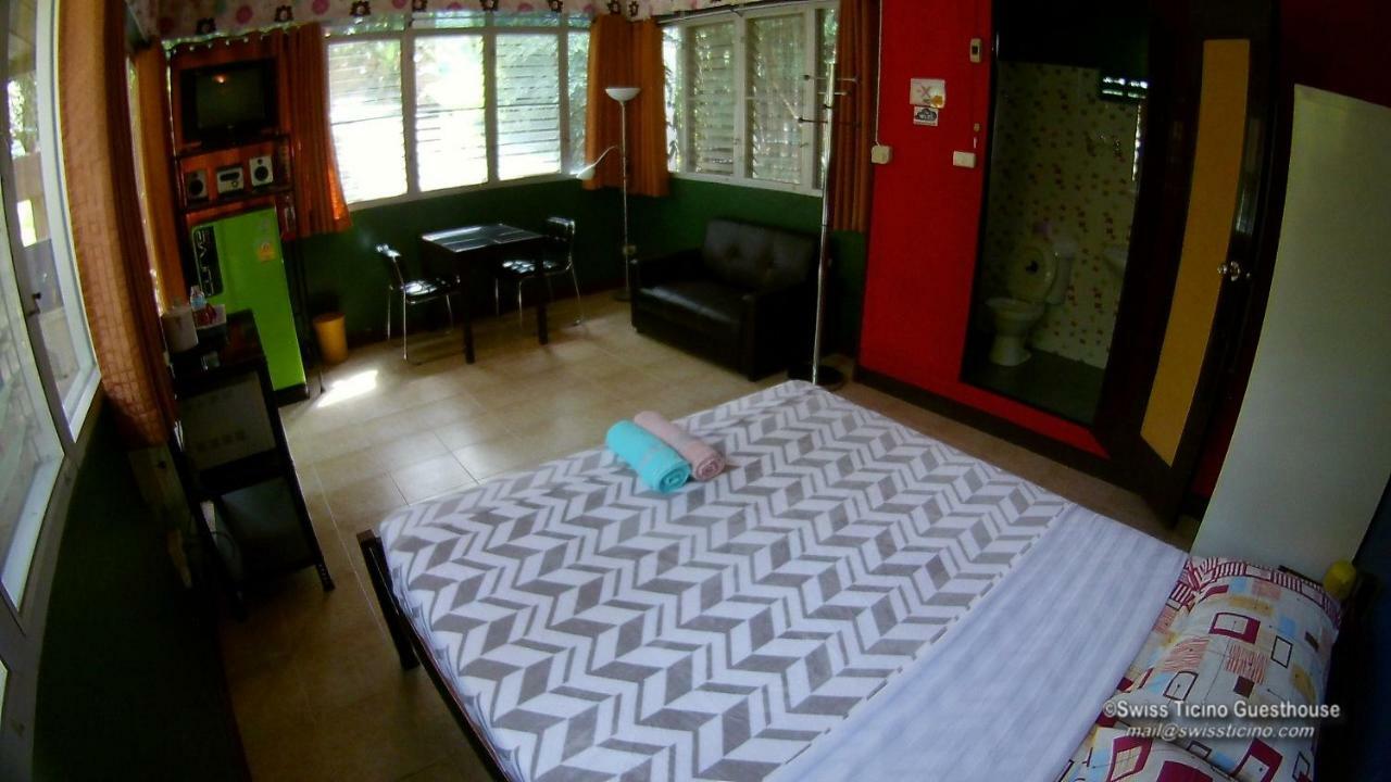 Swiss Ticino Guesthouse & Restaurant แม่วาง ภายนอก รูปภาพ